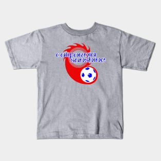 Defunct California Sunshine Soccer ASL 1980 Kids T-Shirt